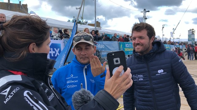 Défi voile ARSEP : la belle complicité de deux marins malouins