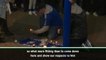 Leicester fans hold vigil outside the King Power stadium