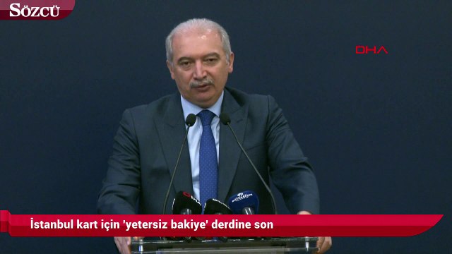 İstanbul Kart için 'yetersiz bakiye' derdine son