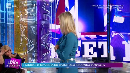 Daniel Sharman e Matteo Martari no programa La vita in diretta