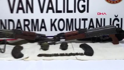 Van'da Teröristlere Ait Silah ve Mühimmat Ele Geçirildi
