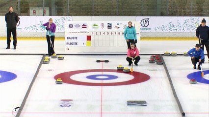 World Curling Tour, Challenger Series Event for Men and Women, Tukums, Latvia, Semifinal Women