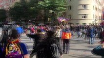 Barcelona - Real Madrid: Disturbios entre Boixos Nois y la polícia antes de 'El Clásico'