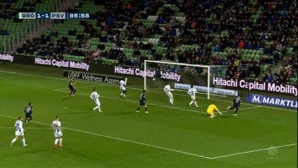 لقطة: الدوري الهولندي: دومفريس يمنح آيندهوفن فوزًا ملحميًا في معقل غرونيغن