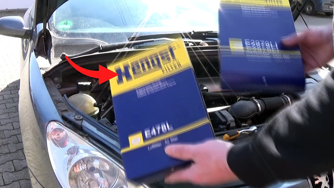 Pollenfilter & Luftfilter wechseln Peugeot 307CC