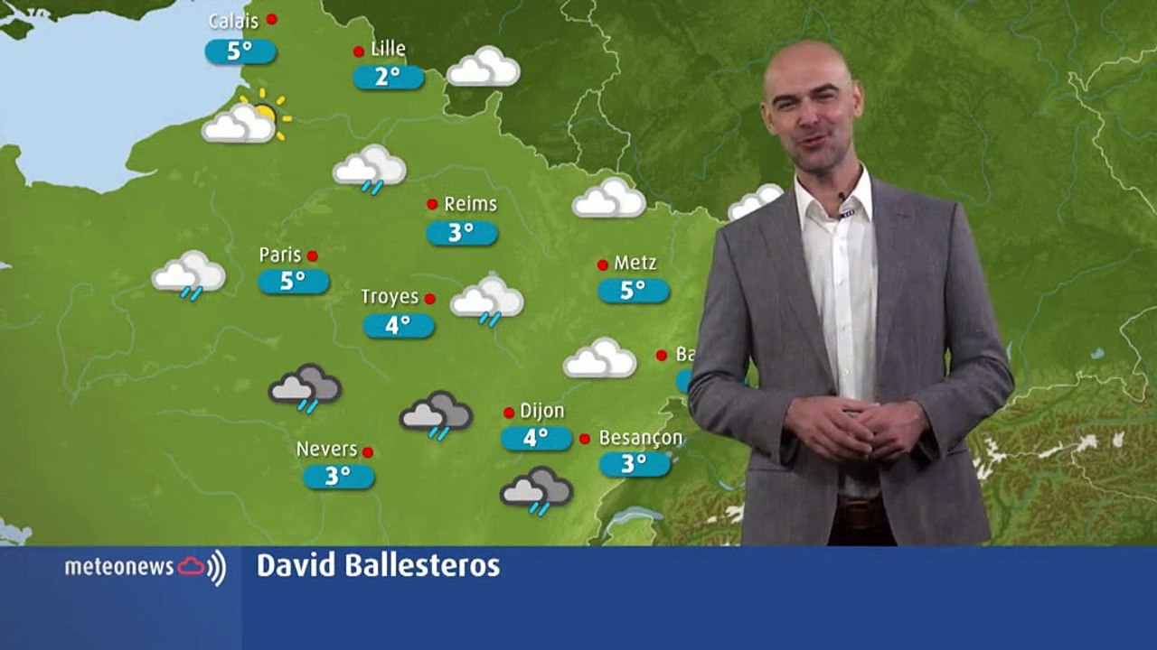 La météo de ce lundi 29 octobre 2018 en Lorraine et en Franche-Comté