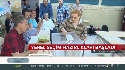 Yerel seçim hazırlıkları başladı