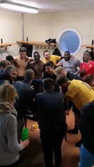 ERN3  1-0  NAISEY ...VESTIAIRES CÉLÉBRATION VICTOIRE CONTRE LE 2ÈME