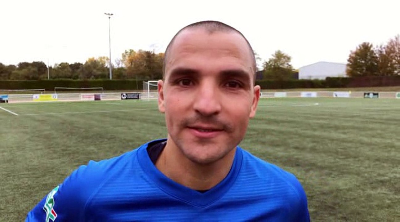 Coupe de France – Kader BERREZKANI réagit après la qualification du CHASSIEU-DECINES FC à l’AS MISERIEUX-TREVOUX