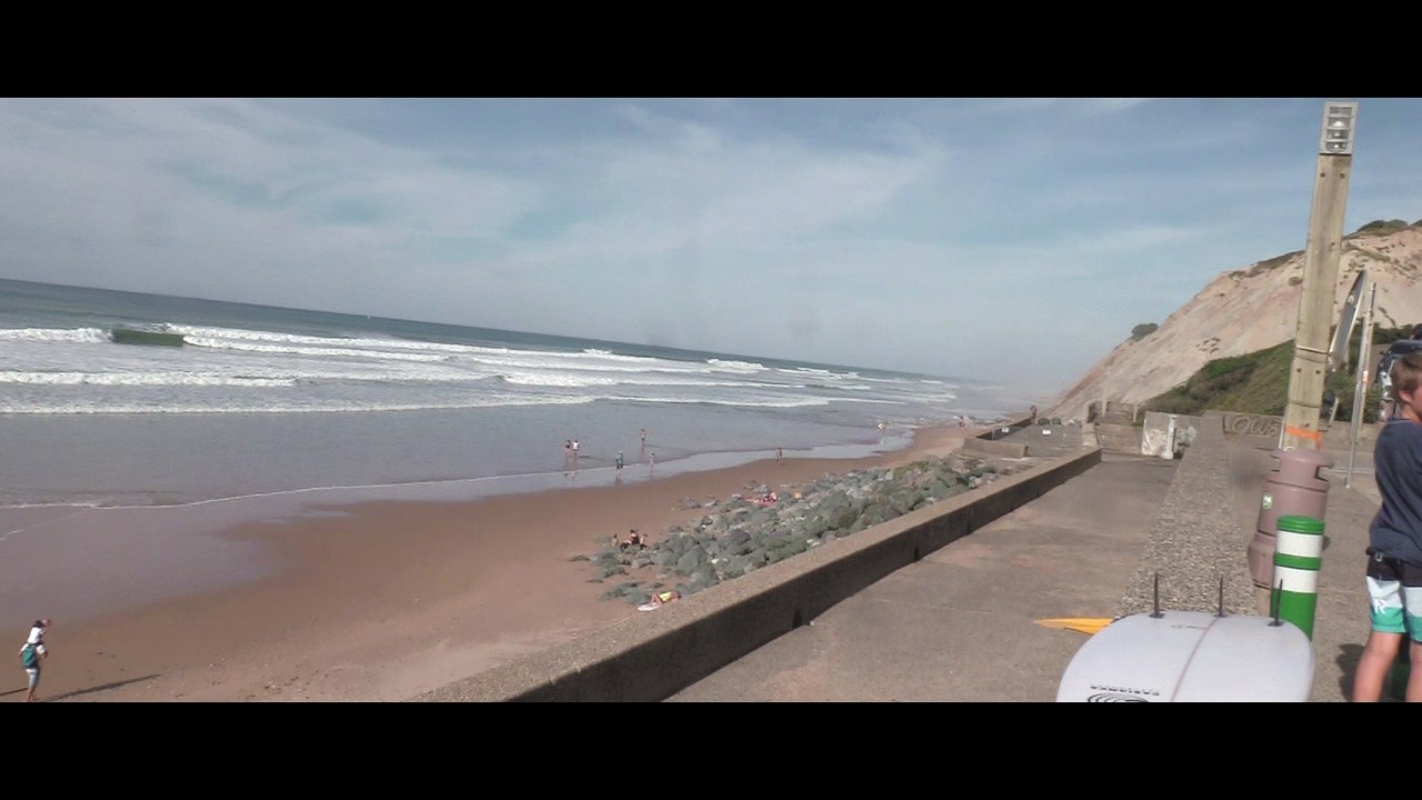 bidart plage du centre