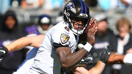 Lamar Jackson fakes entire Panthers' defense on 17-yard rush