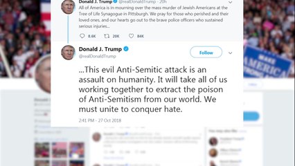트럼프, 유대교 총격범 맹비난..."사형시켜야" / YTN
