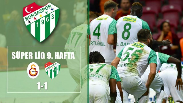 STSL 9. Hafta: Galatasaray 1-1 Bursaspor / Maç Sonu Değerlendirmeler