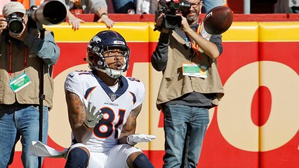 Tim Patrick takes advantage of blown coverage for 24-yard TD