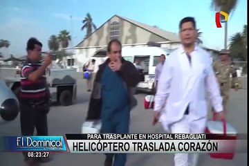 Essalud: trasladan de Chiclayo a Lima órganos donados