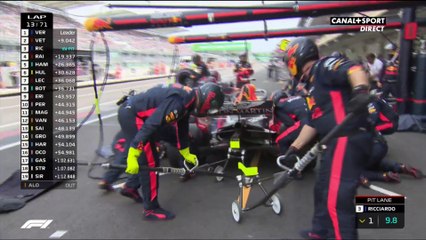 Ricciardo change aussi ses gommes