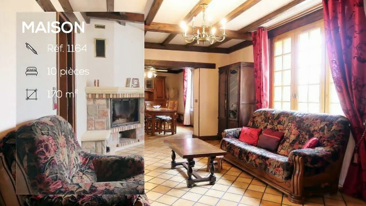 A vendre - Maison/villa - Ressons sur matz (60490) - 10 pièces - 170m²