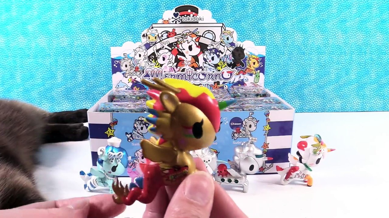 Mermicornos Series 3 Tokidoki Full Box Figure Opening Review _ PSToyReviews