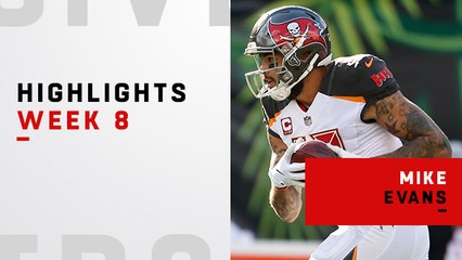 Highlights from Mike Evans' 179-yard game | Week 8
