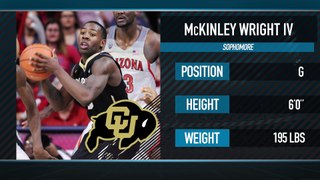 #17 College Basketball Player: Colorado G McKinley Wright IV