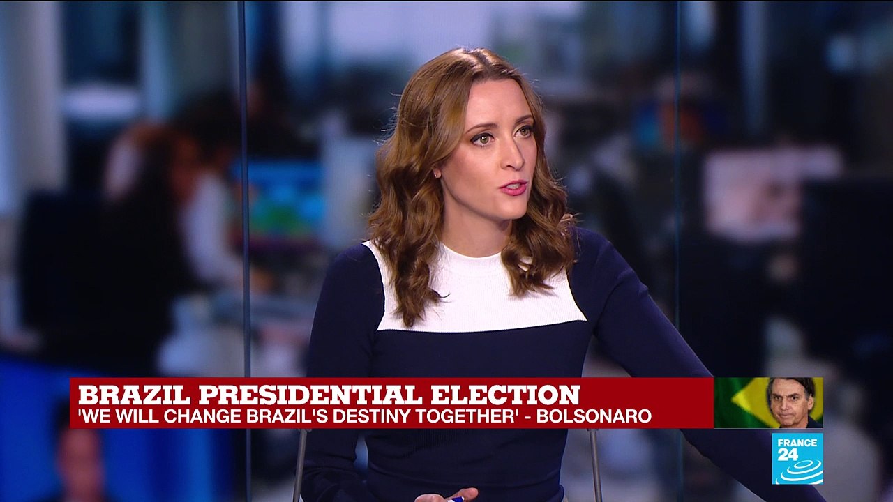 Brazil presidential elections: Worker''s Party candidate Fernando Haddad speaks