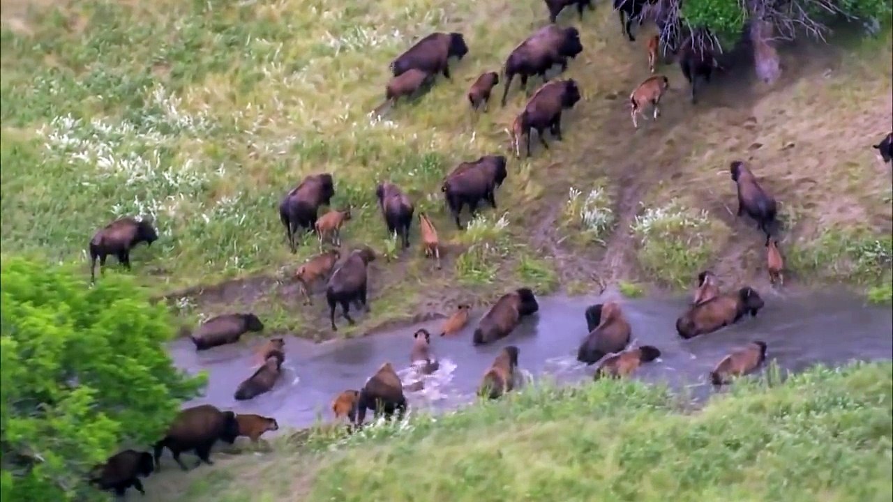 O Mundo Visto do Céu   EUA Dakota do Sul
