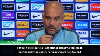 He's already a top coach - Guardiola on Pochettino