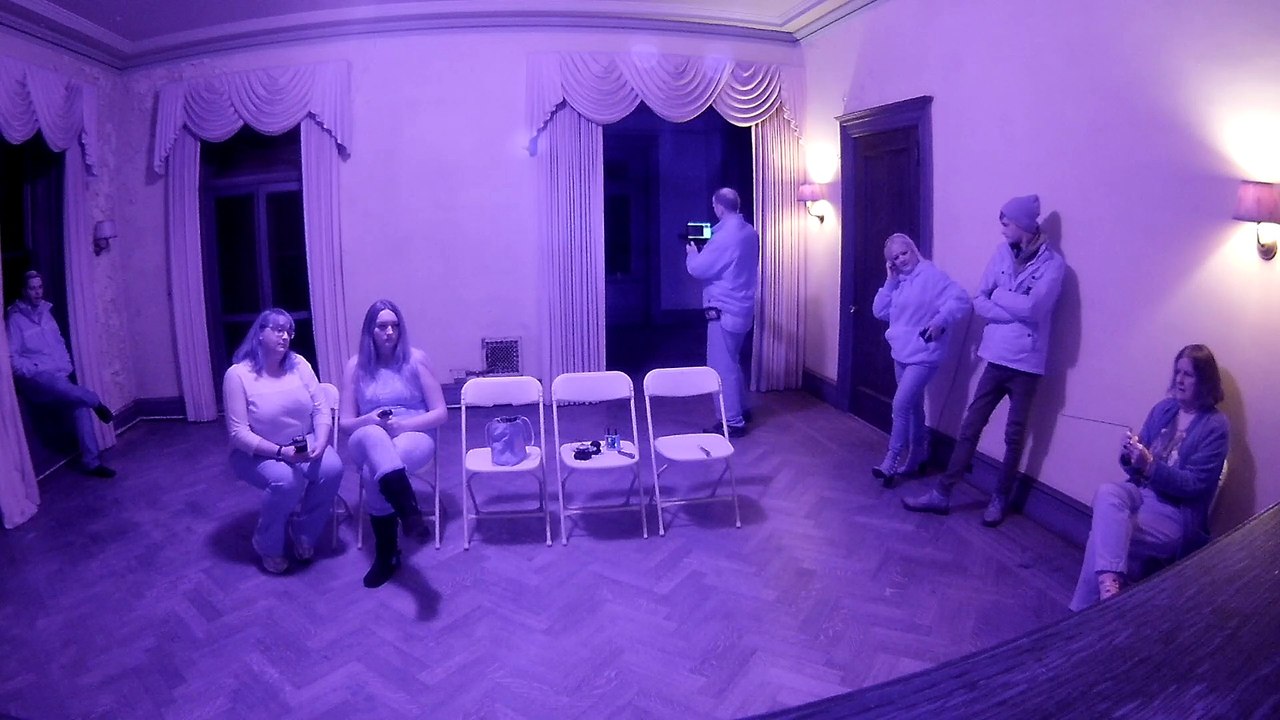 Swannanoa Palace Public Ghost Hunt Continued with Dooley Intense Lunar Paranormal Virginia