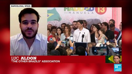 Brazil election: "The election of Bolsonaro is based on fake news, on myths"