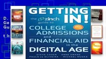 D.O.W.N.L.O.A.D [P.D.F] Getting In: The Zinch Guide to College Admissions   Financial Aid in the