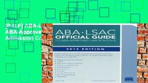 [P.D.F] ABA-LSAC Official Guide to ABA-Approved Law Schools by Law School Admission Council