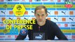 Conférence de presse Olympique de Marseille - Paris Saint-Germain (0-2) : Rudi GARCIA (OM) - Thomas TUCHEL (PARIS) / 2018-19