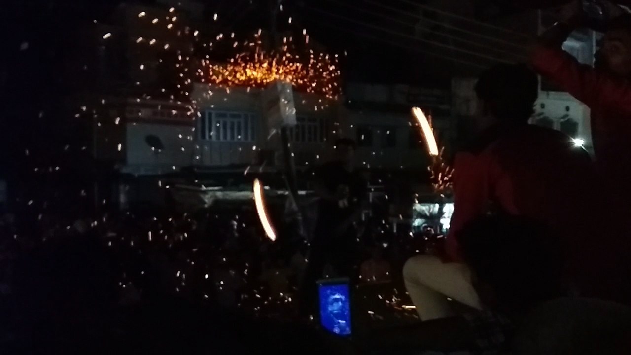 Fire dance