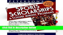 Best product  Peterson s Sports Scholarships and College Athletic Programs in the U.S.A. (3rd ed)