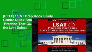 [P.D.F] LSAT Prep Book Study Guide: Quick Study   Practice Test Questions for the Law School