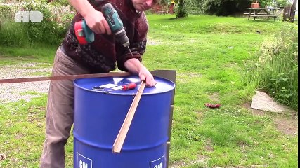 Amazing Homemade Inventions 2017 ★ How to build an Oil Drum Barrel BBQ