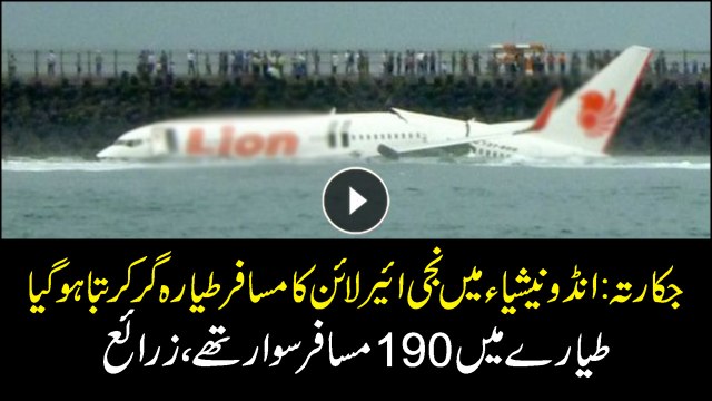 Indonesian plane crash – flight crashes 10 minutes after taking off from capital Jakarta