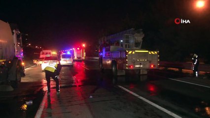 D100’de feci kaza: 2 ölü 1 ağır yaralı