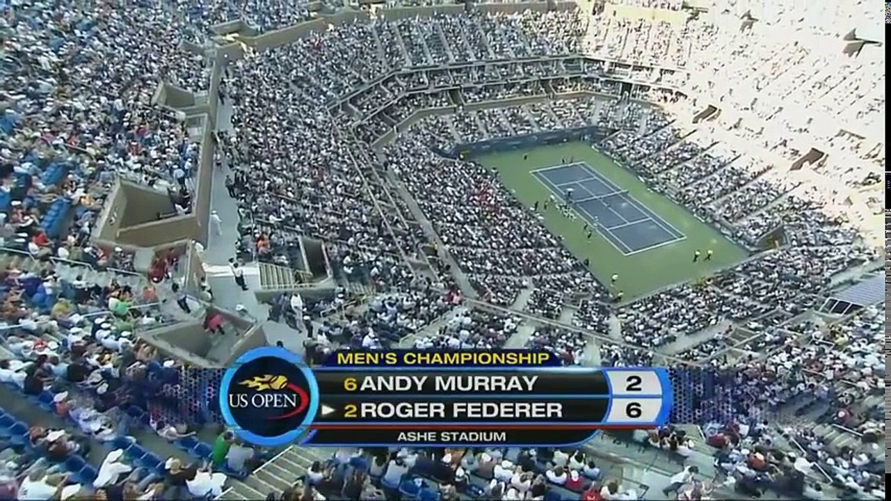 Roger Federer vs Andy Murray - US Open 2008 Final [Highlights HD]