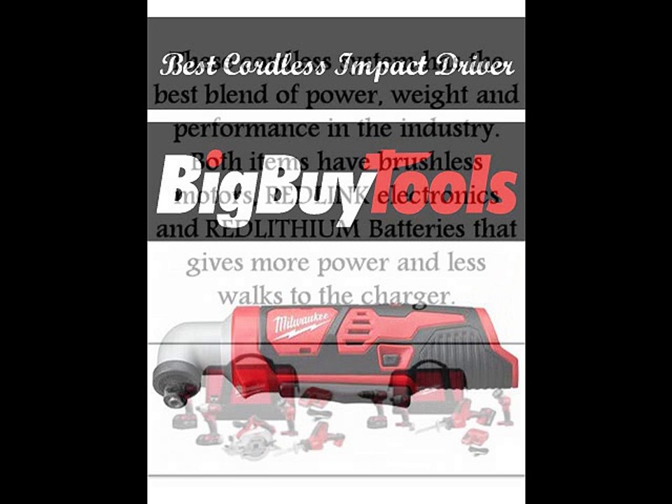 Best Cordless Impact Driver
