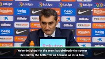 We still miss Messi despite Clasico win - Valverde