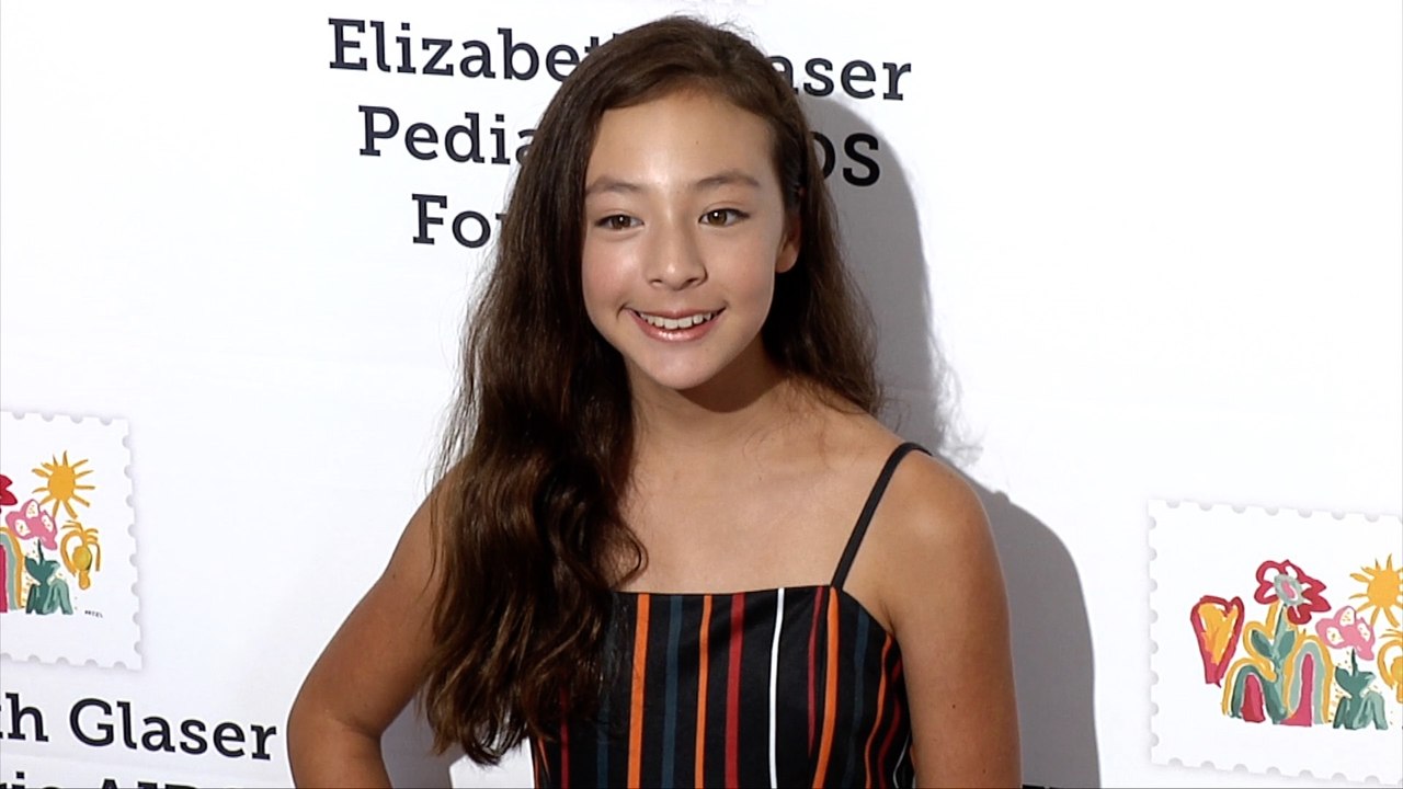 Aubrey Anderson-Emmons 2018 "A Time for Heroes" Family Festival Red Carpet