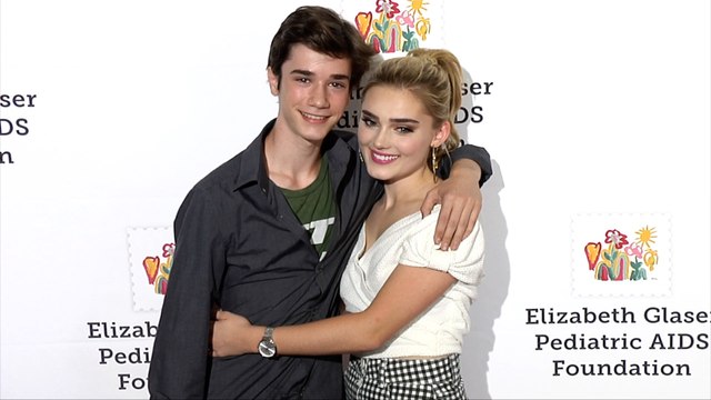 Daniel DiMaggio, Meg Donnelly 2018 A Time for Heroes Family Festival Red Carpet