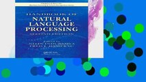 D.O.W.N.L.O.A.D [P.D.F] Handbook of Natural Language Processing (Chapman   Hall/CRC Machine