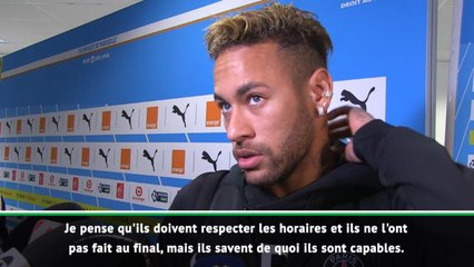 11e j. - Neymar conseille à Mbappé et Rabiot de "respecter les horaires"