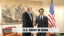 U.S. nuclear envoy meets South Korean counterpart for talks on North Korea