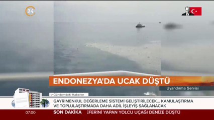 Descargar video: Endonezya'da yolcu uçağı düştü