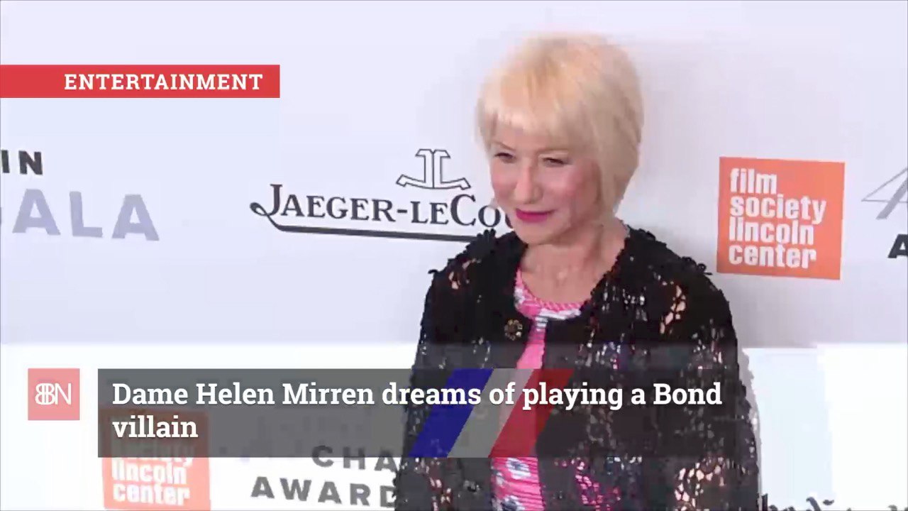 Will Helen Mirren Be The Villain In New Bond Film