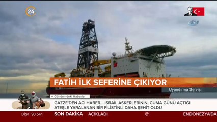 Fatih ilk seferine çıkıyor