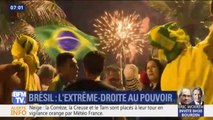 Acclamations, feu d'artifice... des images de liesse à Rio après la victoire de Jair Bolsonaro
